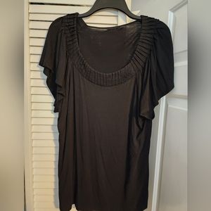APT. 9 brand short sleeved blouse size XL in black